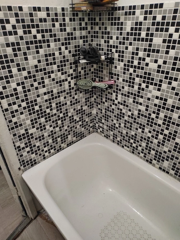 Панель ПВХ ГРЕЙС 955*480 10шт/уп Мозаика Черная. Цена указана за 4,7 м²