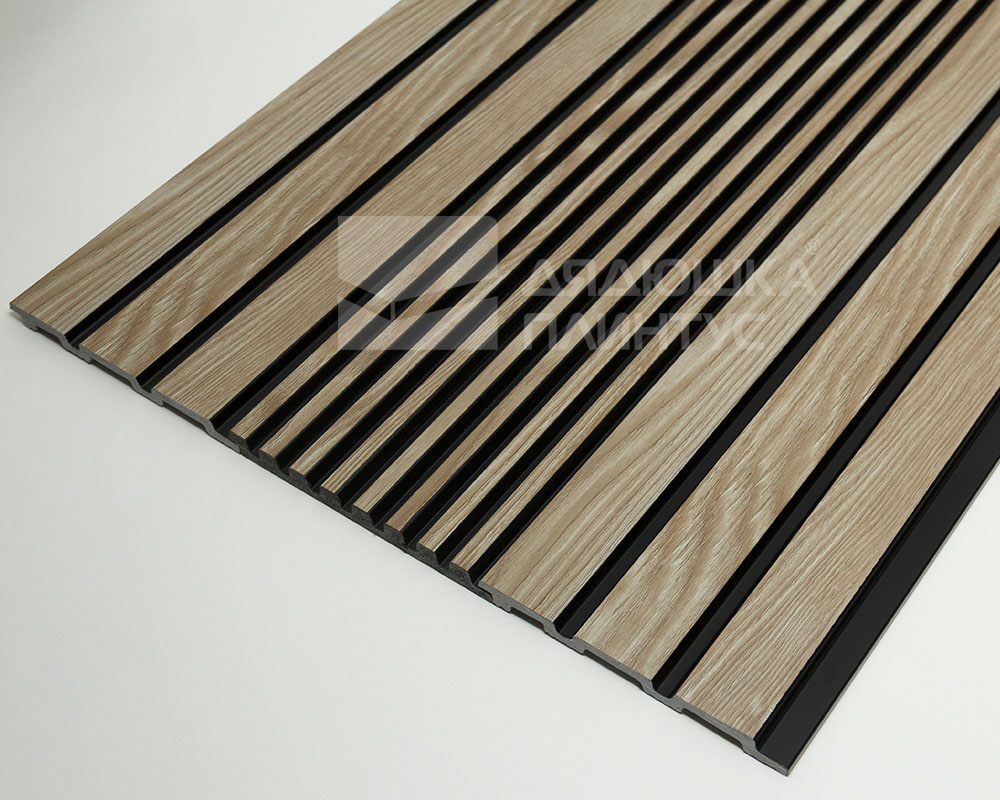 Панель вспененный полистирол ГРЕЙС 3D RAIL 120*2700 мм. Клен