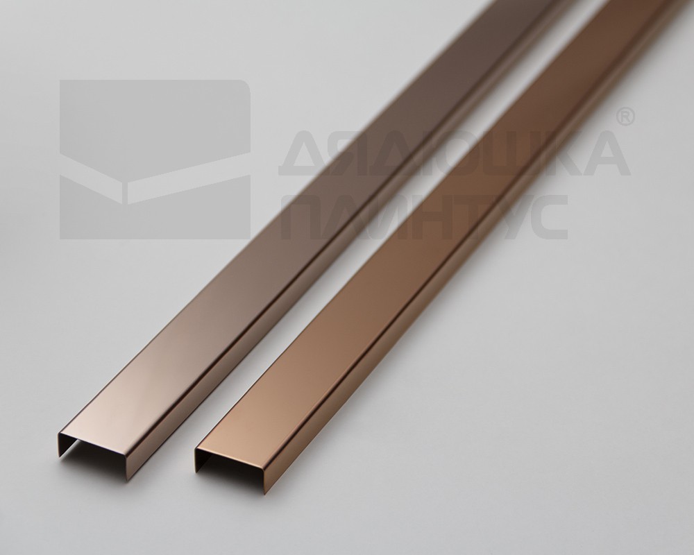 Профиль П-образный Волшебная палочка MSPP 04-8.2700 Шампань блестящая