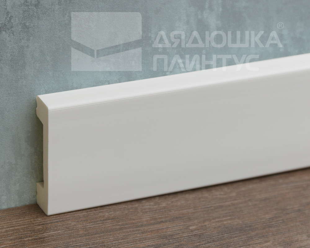 Плинтус из полистирола высокой плотности Волшебная палочка MSPOL 108 40*10*2000 Белый под покраску