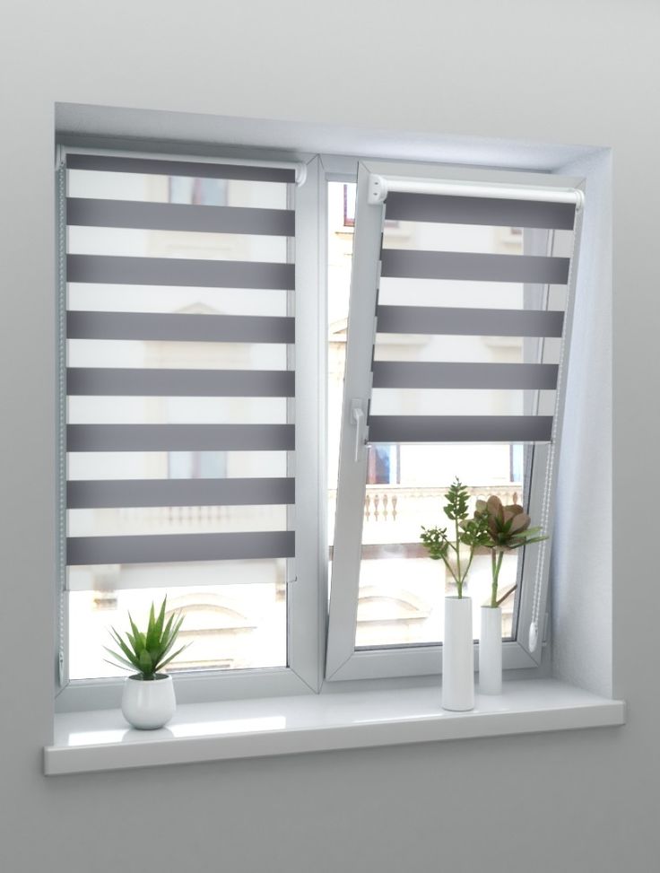 Роллета день/ночь КАНЗАС УЮТ 50*160 Светло-серый