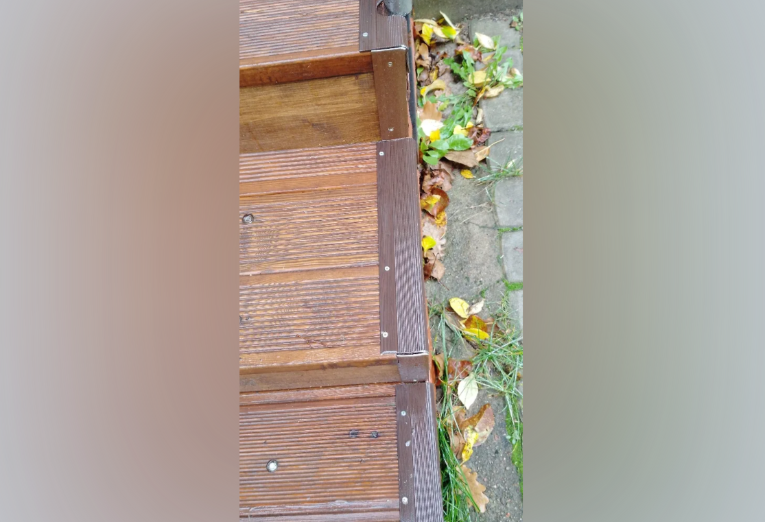 Порог угловой ПУ 02.2700.245 Дуб дымчатый