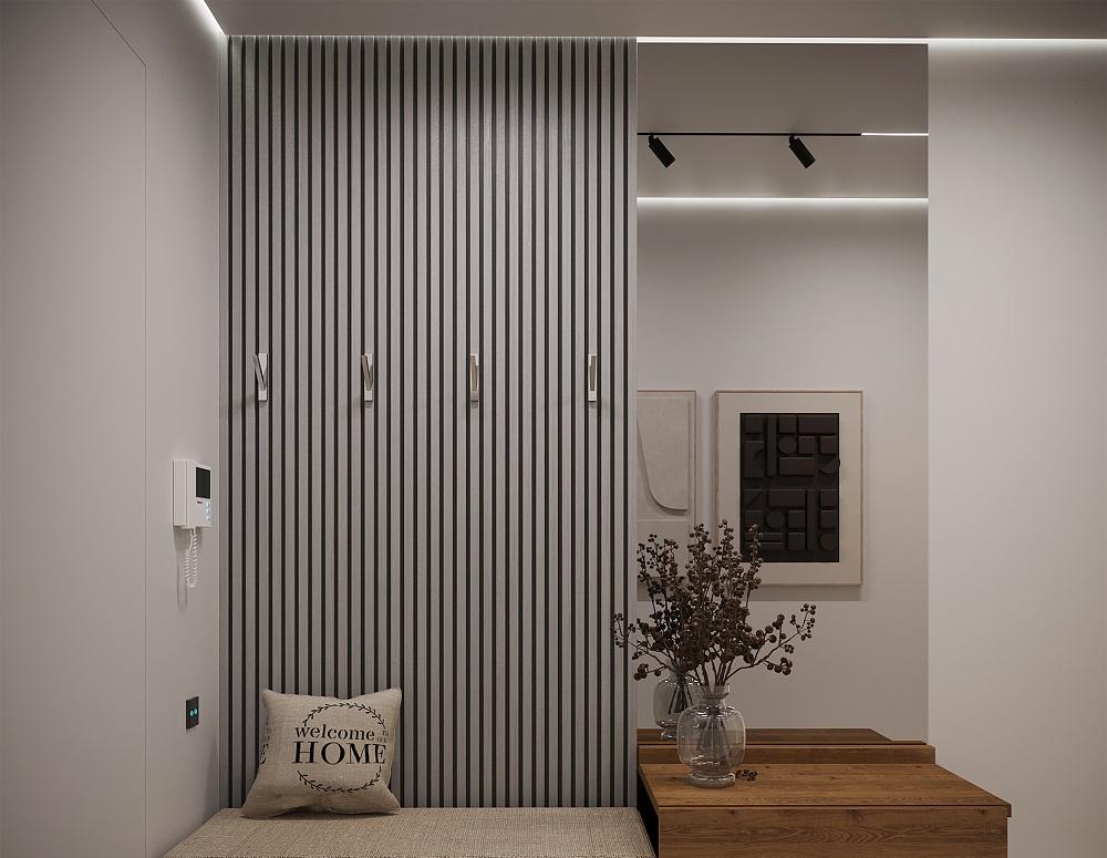 Рейка завершающая с монтажной планкой для панелей МДФ 2,75м L07 Ель сибирская