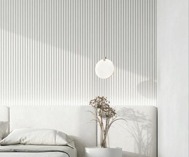 Стеновая панель Волшебная Палочка 102. 2700*120*12 мм Белая под покраску