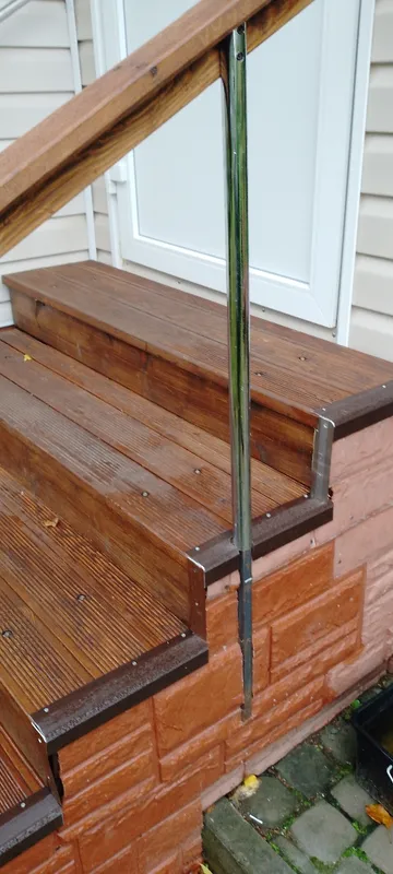 Порог угловой ПУ 02.2700.261 Дуб мокко