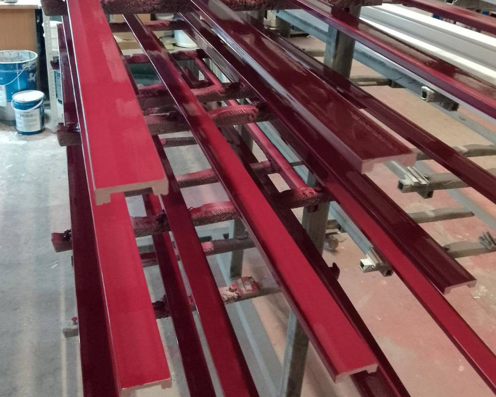 Плинтус СОЛИД 1 UHD 46/80 80*16*2000. Окраска включена в стоимость