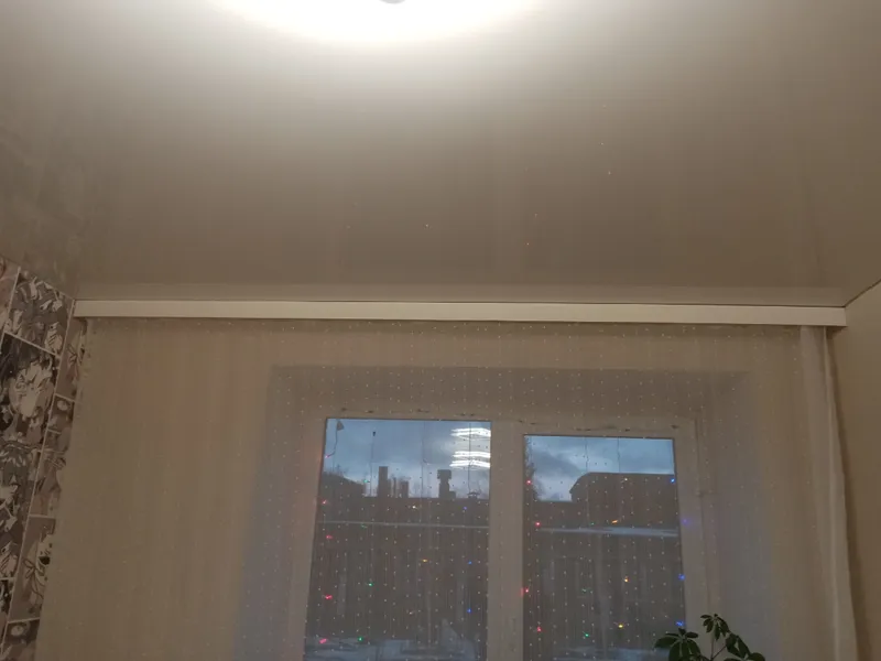 Карниз Шина комплект 2-х ряд ПВХ "Волшебная палочка" 2,4м