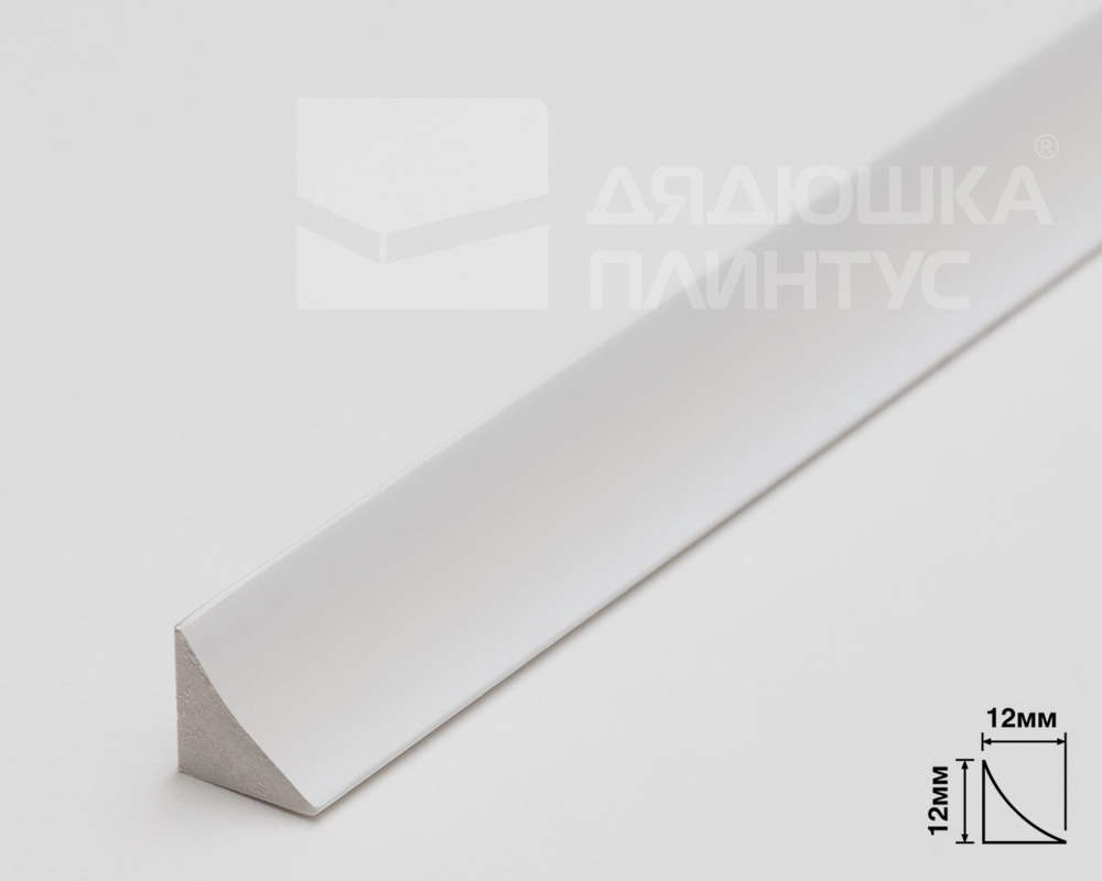 Молдинг из полистирола высокой плотности HI-WOOD TR12 12х12ммх 2,7м