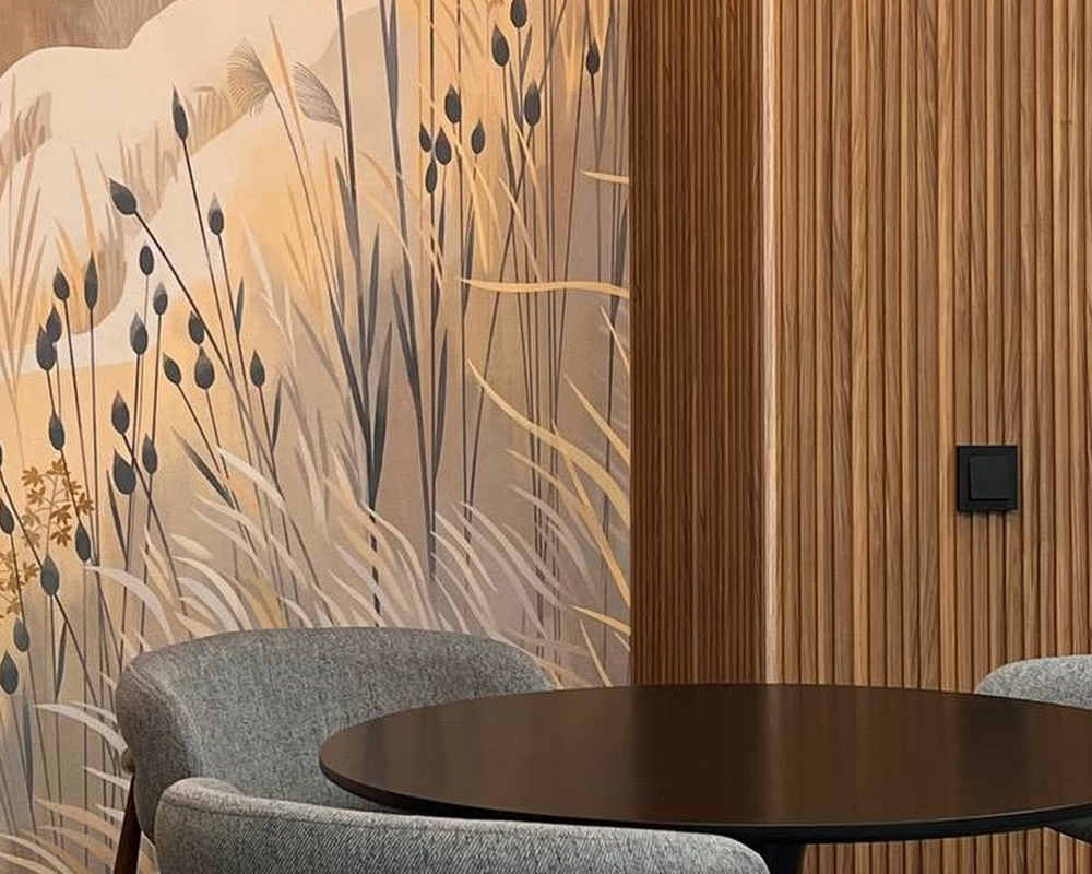 Панель МДФ ACUPAN 61.08.122505.95 зубья 12х122х2760 мм Эльм натуральный