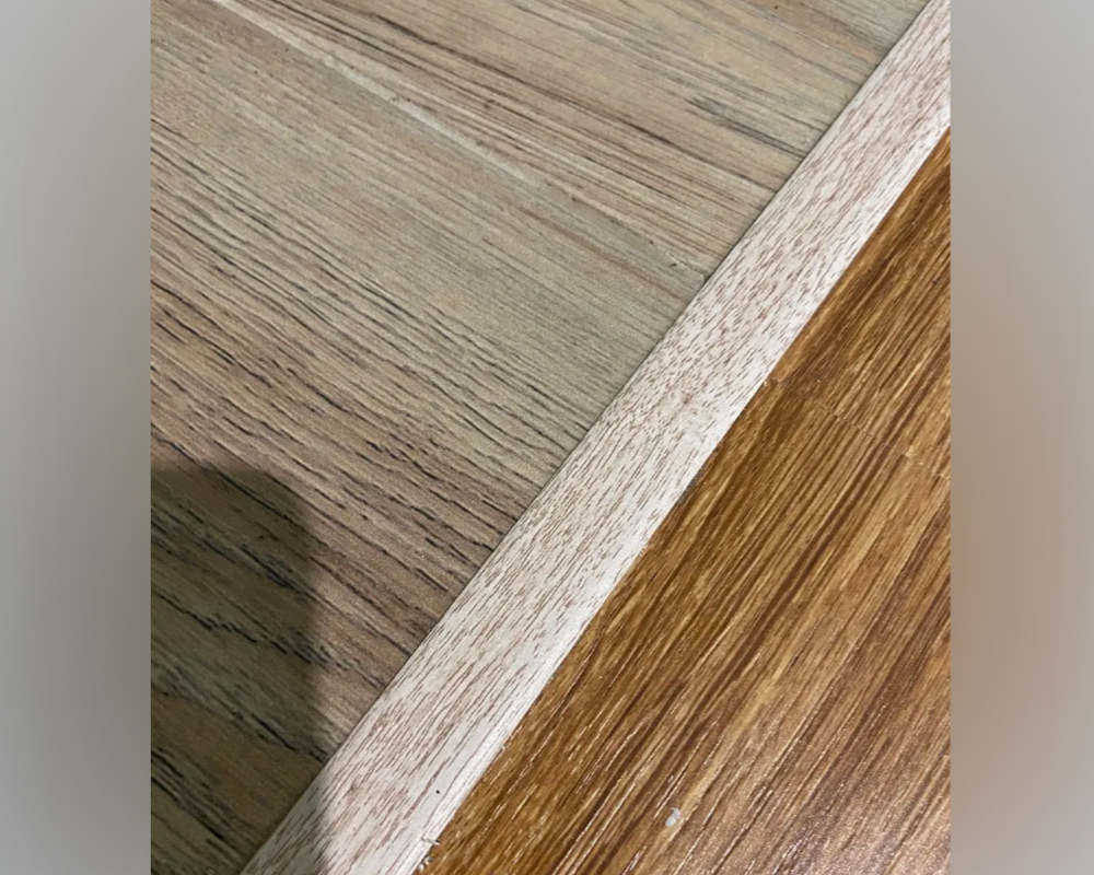 Порог одноуровневый ЛС 10.900.106. Ясень белый