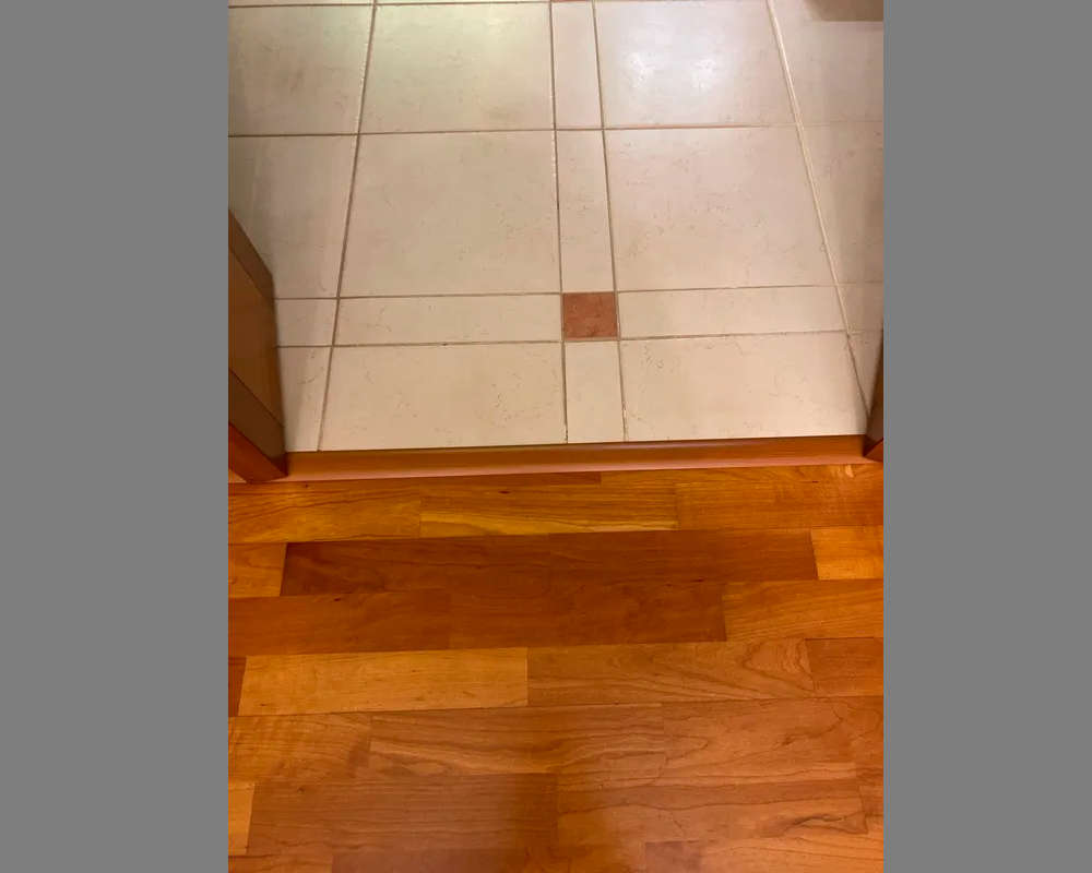 Самоклеящийся порог ЛС 35.1800.4088 Орех