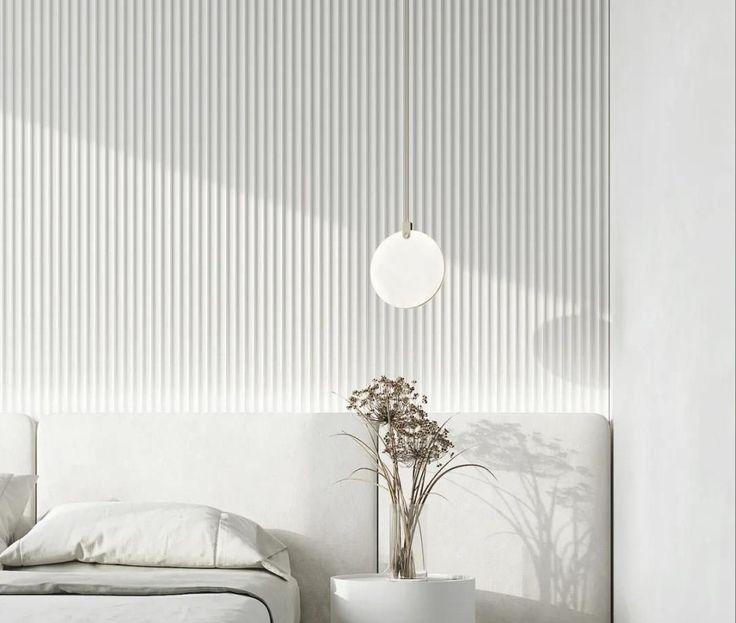 Стеновая панель 3D СОЛИД 4 UHD 08/120 120*2800 белая