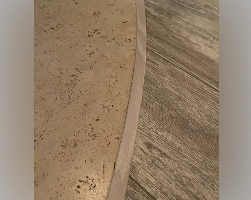 Порог одноуровневый ЛС 10.900.106. Ясень белый