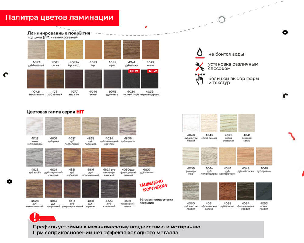Порог одноуровневый ЛС 10.900.106. Ясень белый
