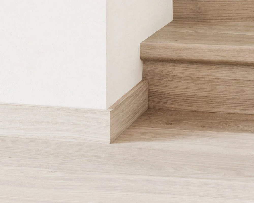 Плинтус напольный Salag Alpha 80 Маренго 2,4м