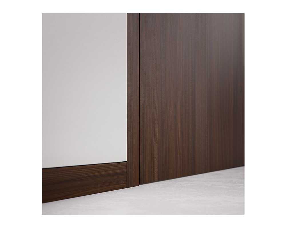 Профиль НЕПЛИНТУС 60х15х2000мм PKINSAA 60 Серебро матовое