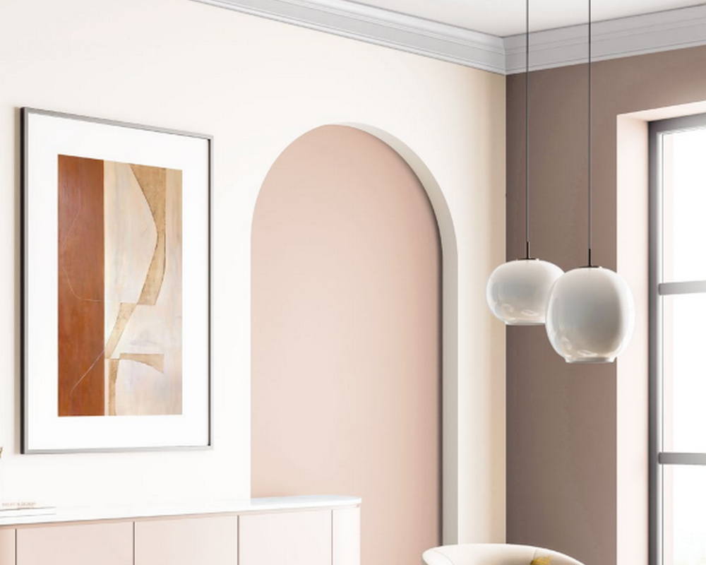 Плинтус потолочный из полистирола высокой плотности HI-WOOD A70V1 70х21мм 2,0м