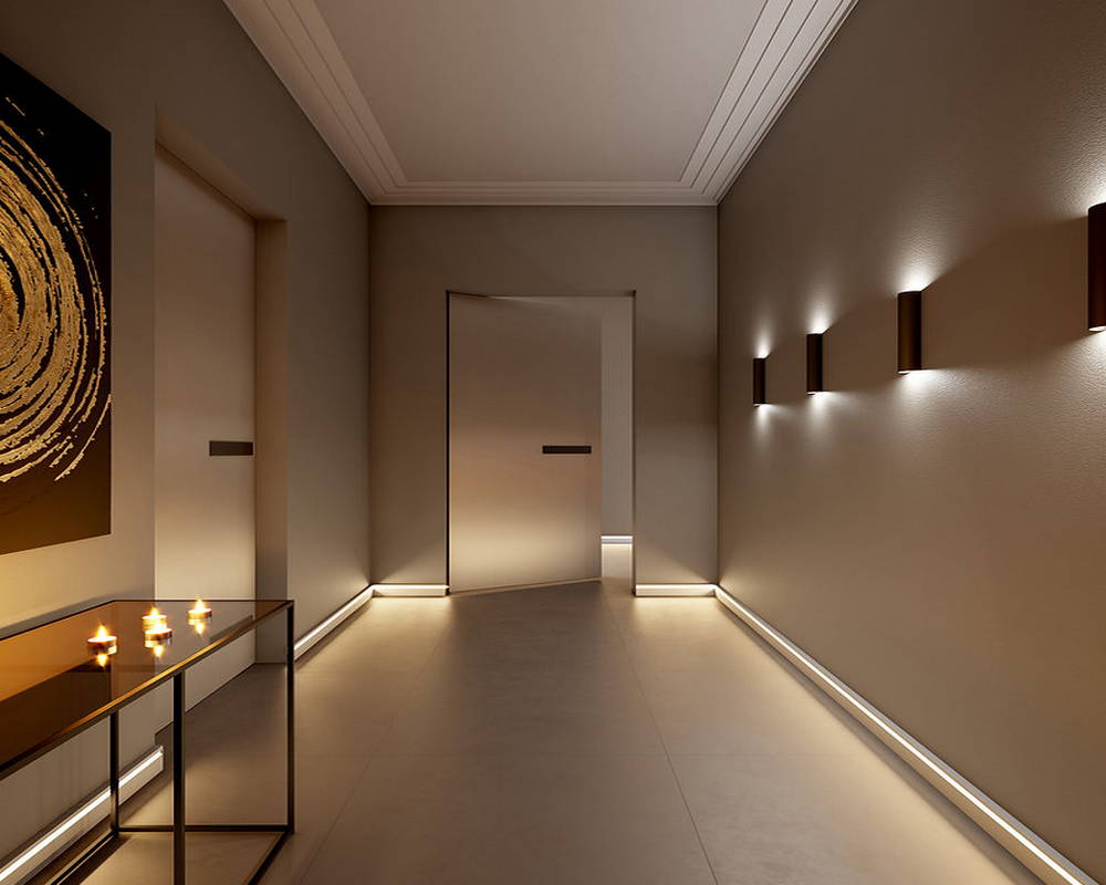 Плинтус из полистирола высокой плотности NMC Wallstyl IL11 Белый