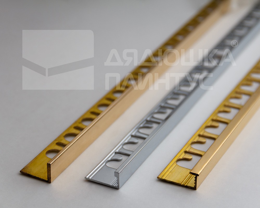 Профиль латунный Progress PELOL 125 12,5 мм 2,7 м Полированый