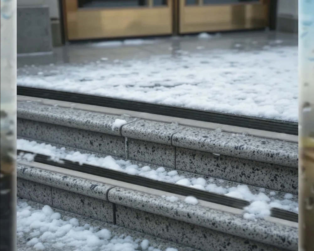 Порог одноуровневый ПС 08.1800.01л Серебро