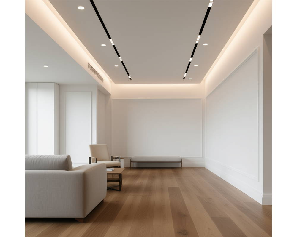 Плинтус СОЛИД 1 UHD 06/105C 105*14*2000. Окраска включена в стоимость