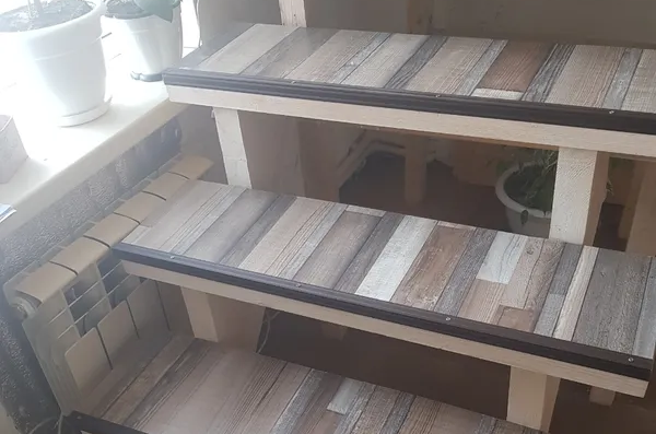 Порог угловой ПУ 05.2700.261 Дуб мокко