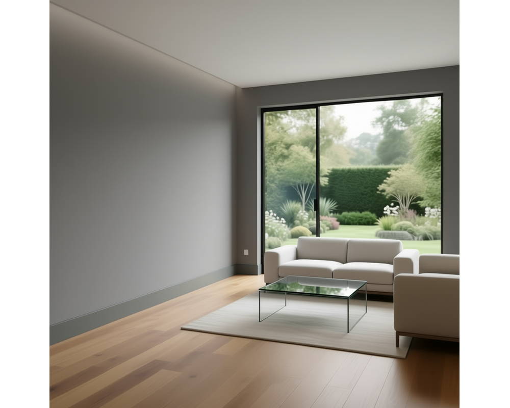 Плинтус из полистирола высокой плотности HI-WOOD B90V1L 90х14мм 2,0м