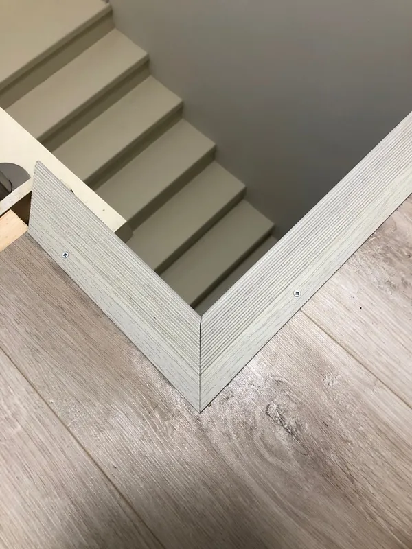 Порог угловой ПУ 02.900.061 Дуб мокко