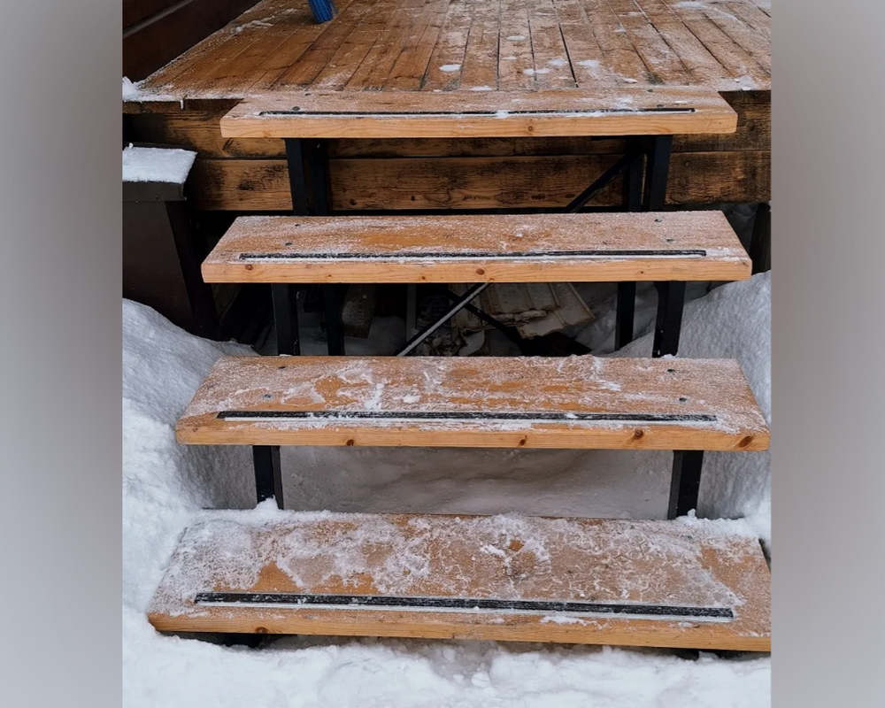 Порог одноуровневый ПС 08.2700.15 Черный