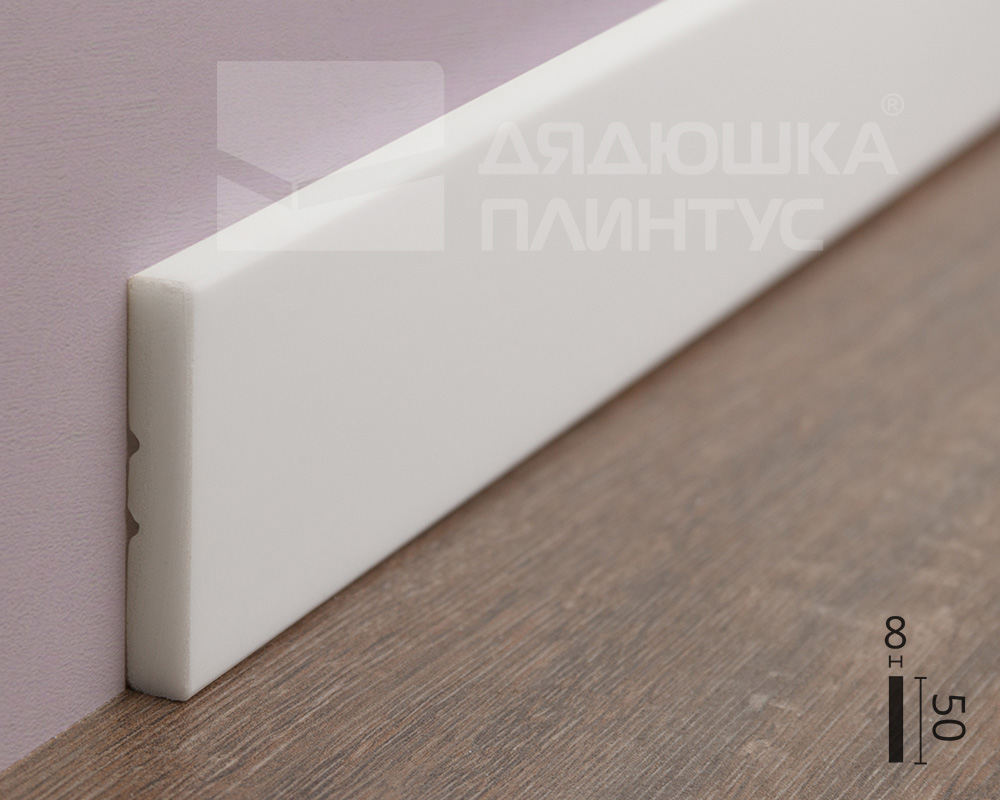 Молдинг из полистирола высокой плотности NMC FL10 Wallstyl 50*8*2000. Покраска под заказ