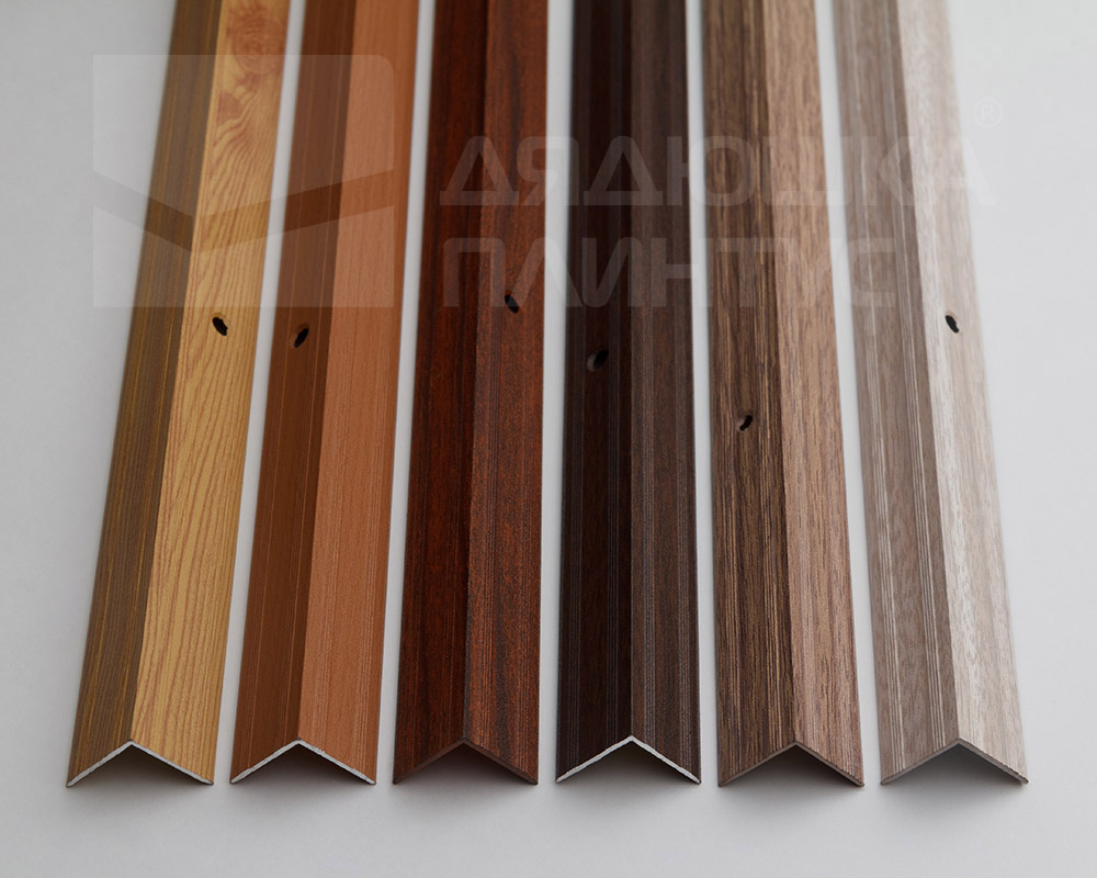 Порог угловой ПУ 05.2700.261 Дуб мокко