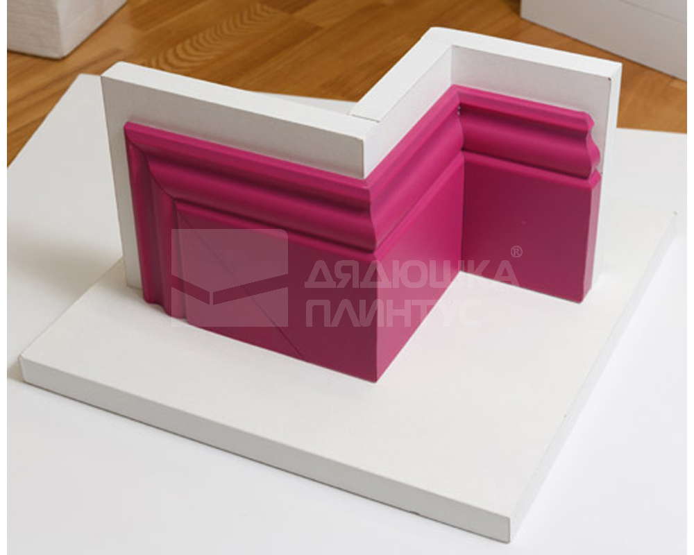 Плинтус СОЛИД 1 UHD 11/100C 100*14*2000. Окраска включена в стоимость