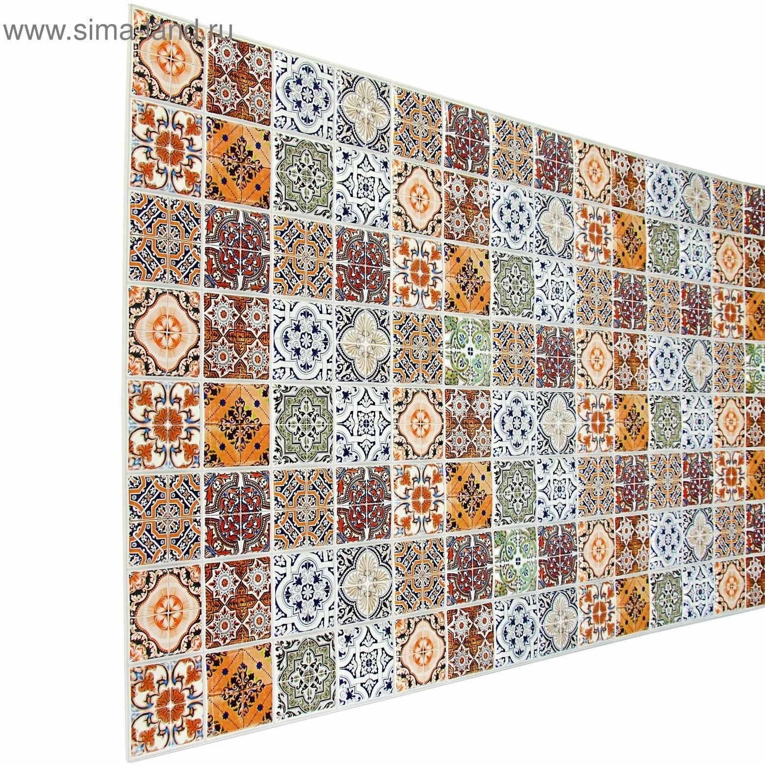 Панель ПВХ ГРЕЙС 960*480 10шт/уп Мозаика Шарм. Цена указана за 4,6 м²