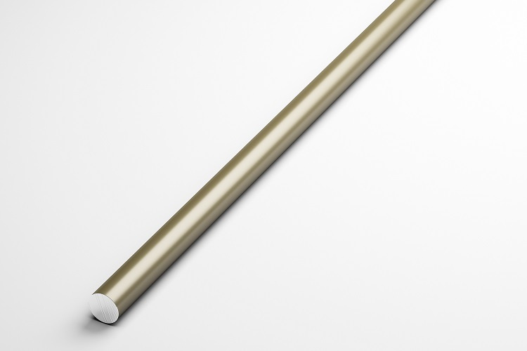 Штанга круглая 10 мм ШКр 10.2000.504л Бронза. Цена за 5 штук.