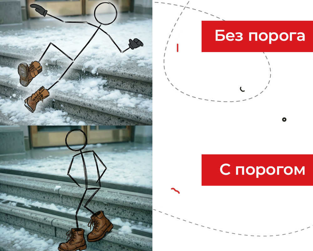 Порог одноуровневый ПС 08-1.1800.042л Шампань