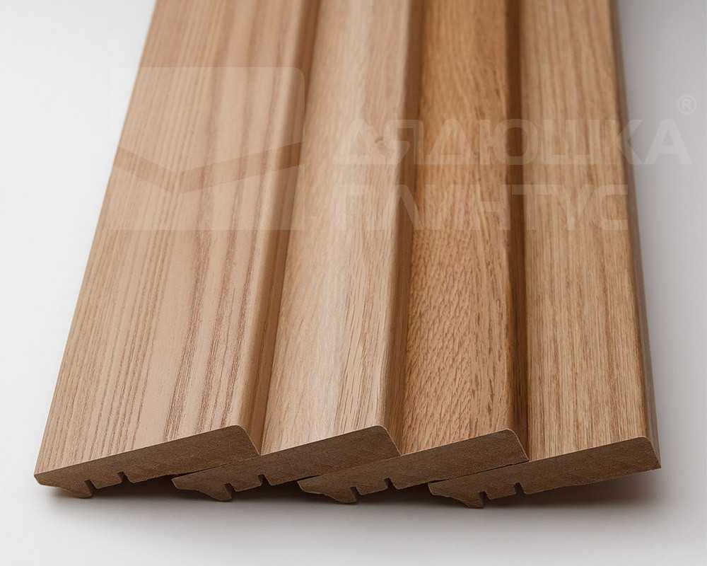 Плинтус МДФ Волшебная палочка. Гарден .215 Дуб новый