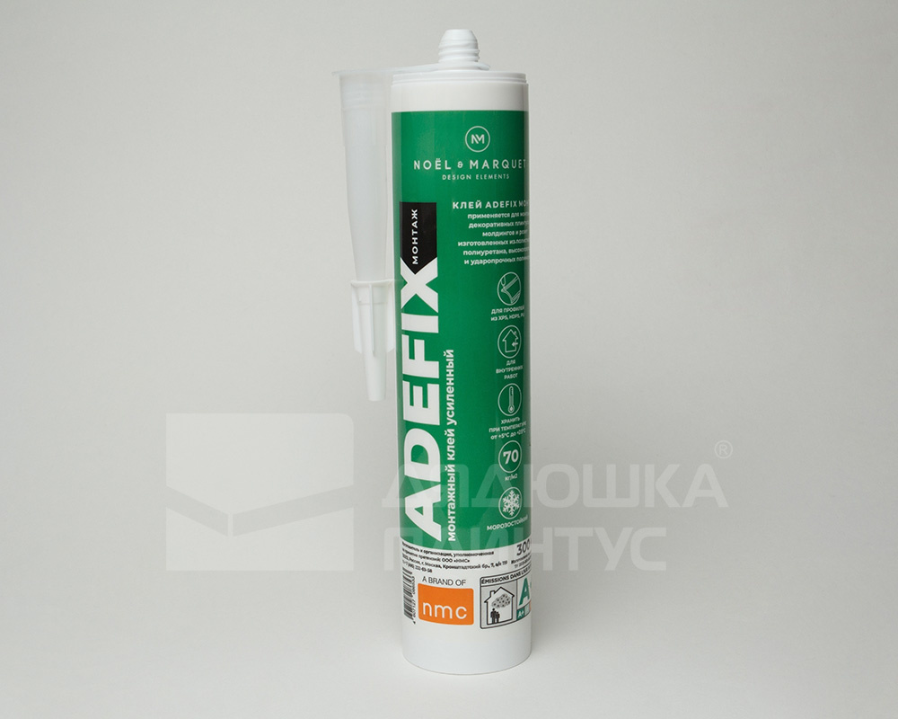 Клей монтажный акриловый белый "Adefix Монтаж" 300 мл