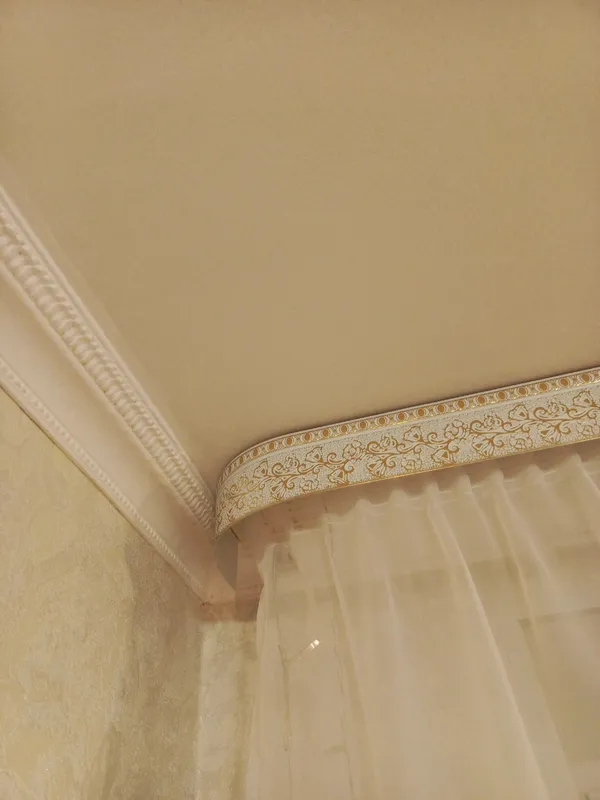 Планка ПВХ Грация МАГЕЛЛАН 7см 25м Серебро/Белый. Цена за 1 метр