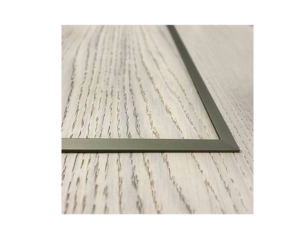 PVL36-05 Профиль Т-образный плоский латунь Антик медь светлая 18мм х 2.7м