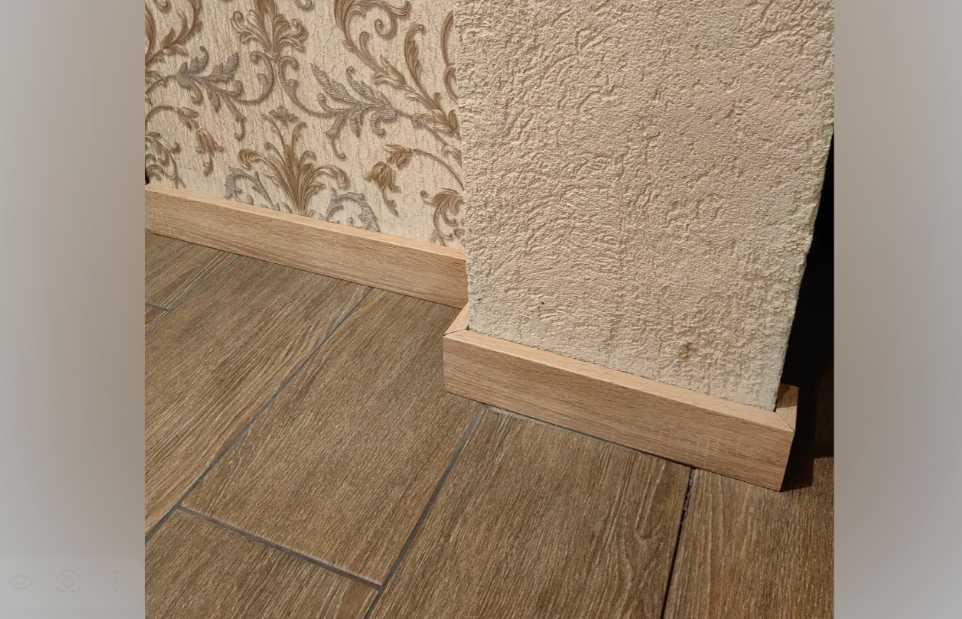 Плинтус МДФ Волшебная палочка. Гарден .210 Дуб опак